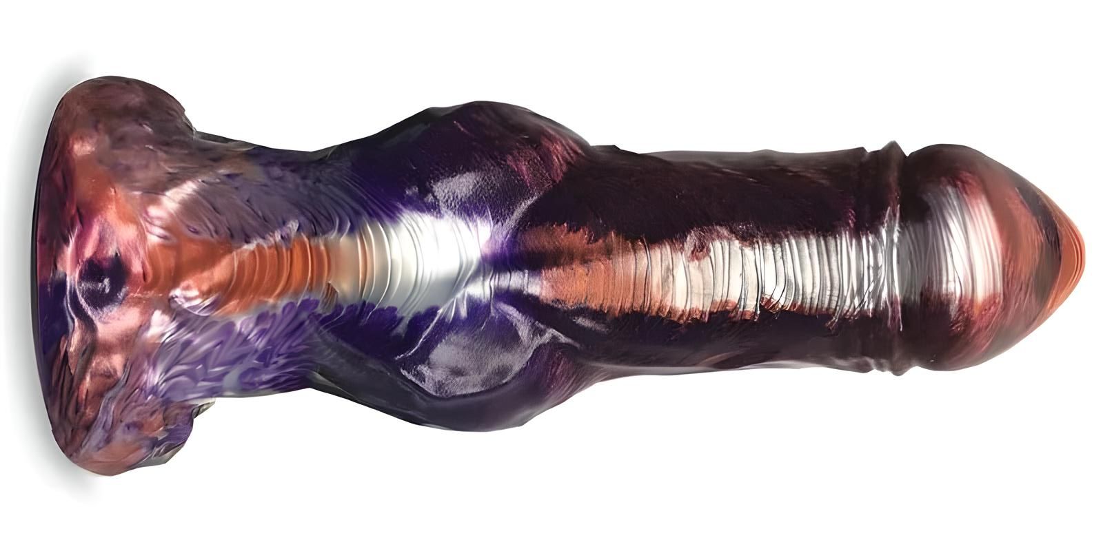 Fantasy-themed dildo with centaur-inspired design and sculpted details
