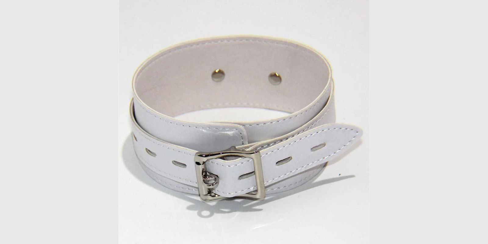 Bdstyle Collar Adjustable Thick Pvc - Luxurious Bondage Accessory | Sex Toys Australia Bdstyle Collar Adjustable
