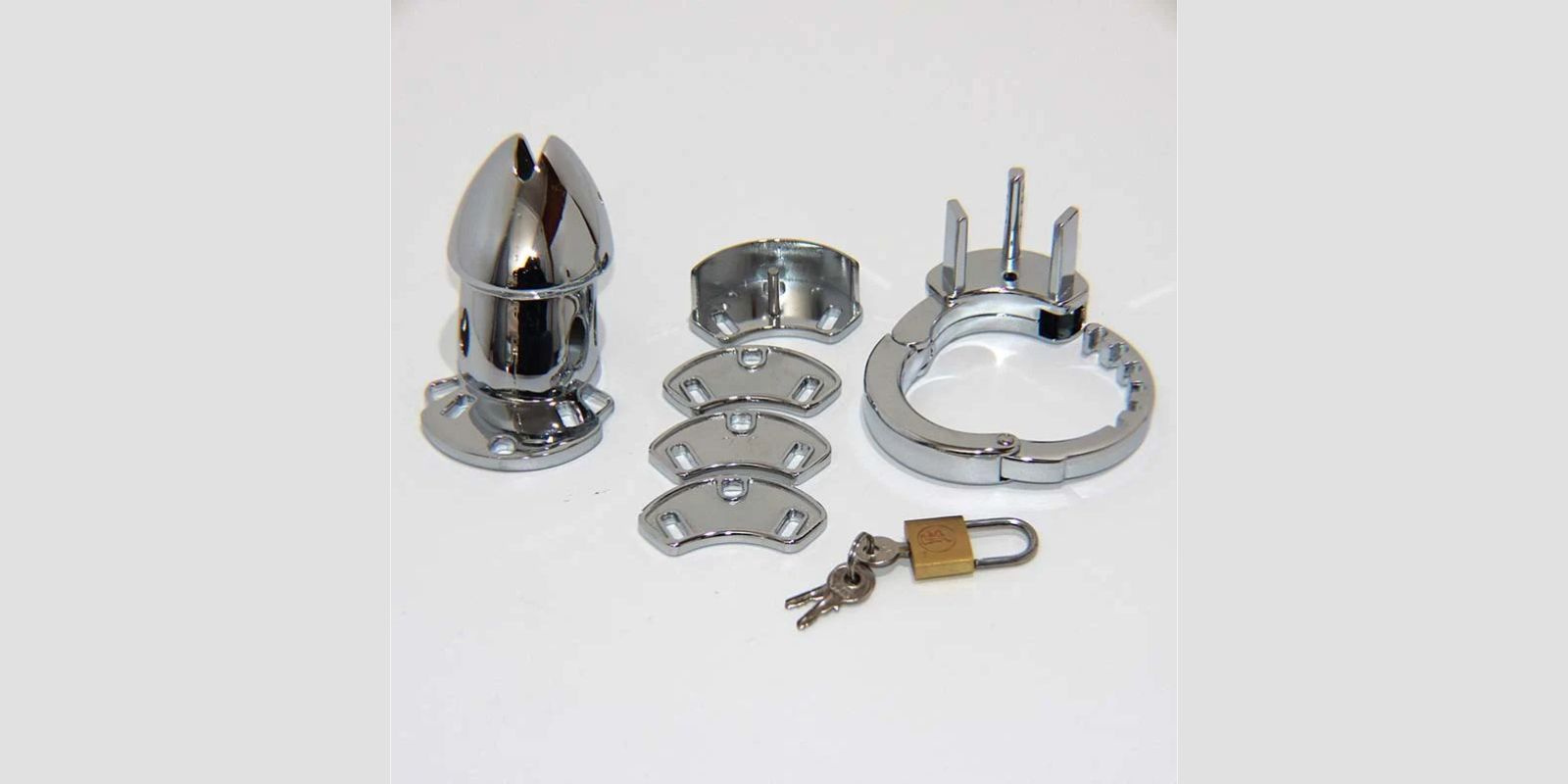 Super Max Chastity Cage | Sex Toys Australia steel metal cock cage
