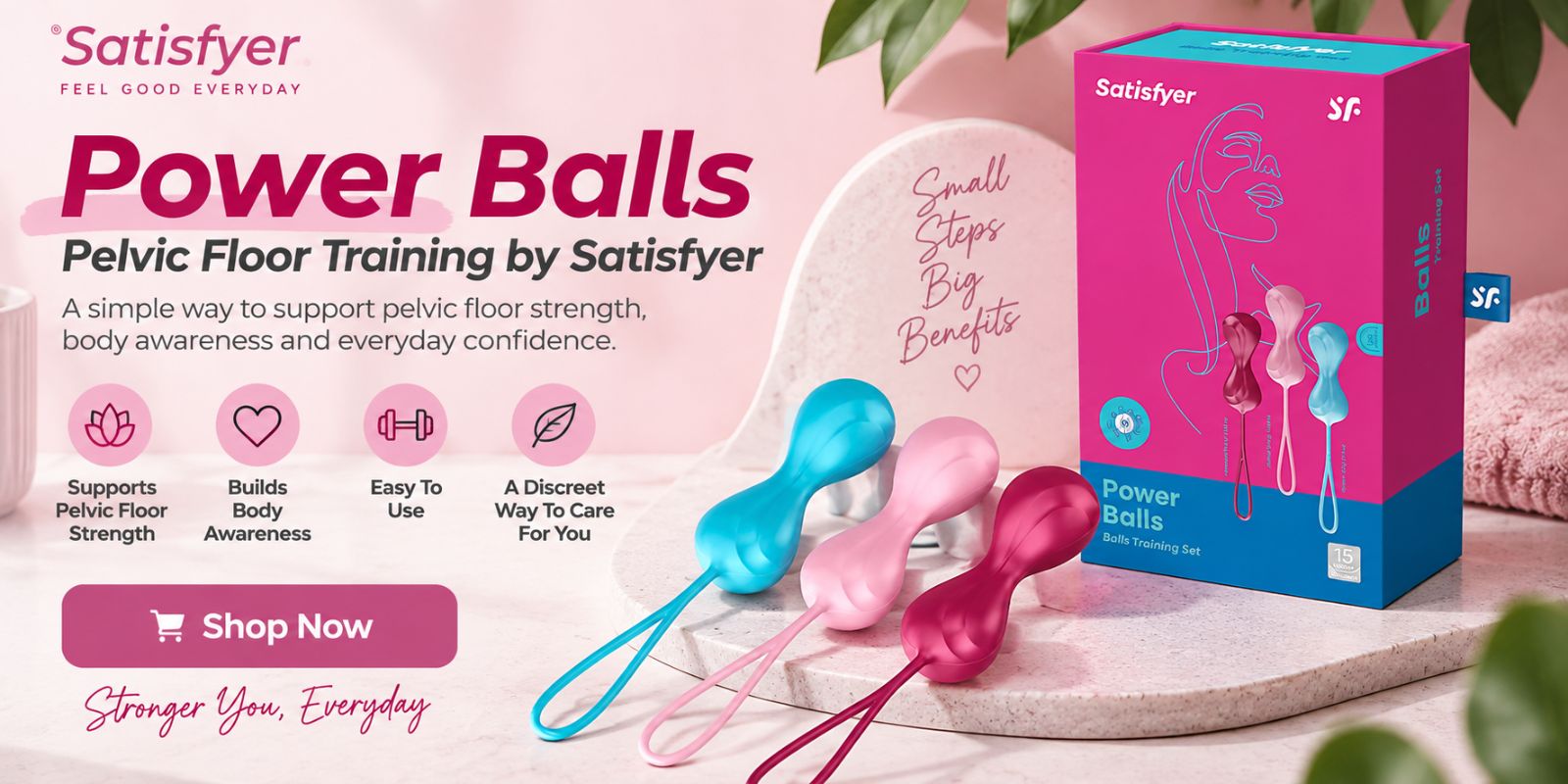 Power Balls Pelvic Floor Training by Satisfyer | Sex Toys Australia What Is Vulvodynia And How Can It Affect Intimacy?