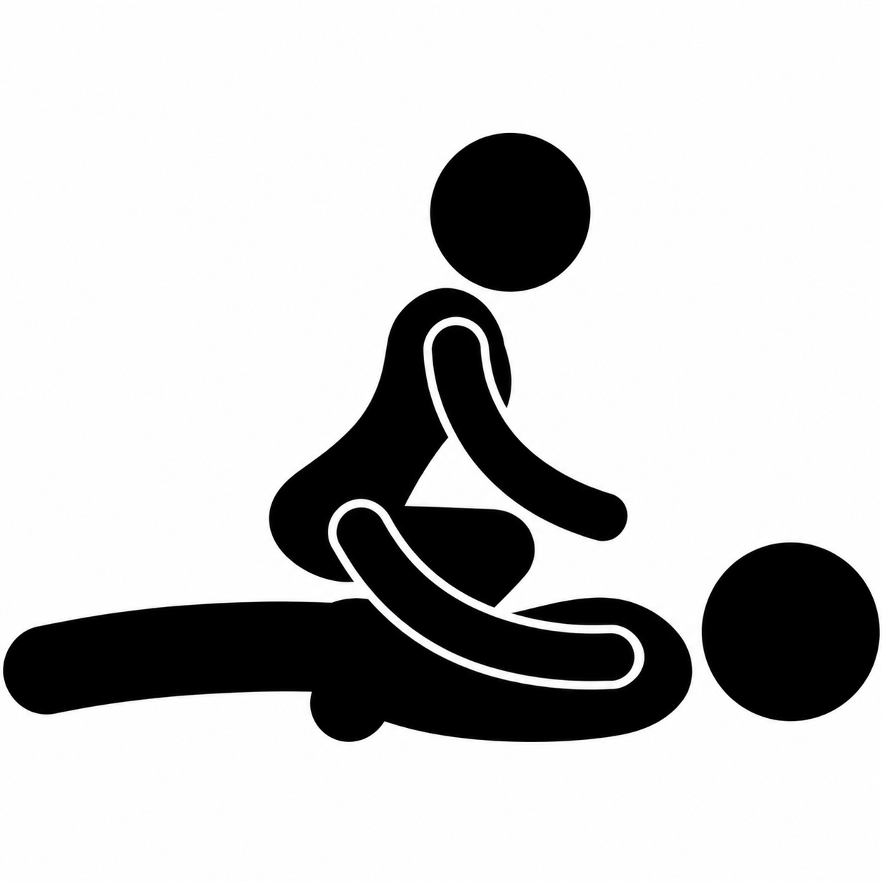 Cowgirl position illustration
